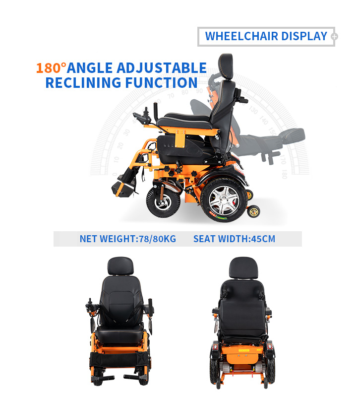 YSE101A electric off road wheelchair