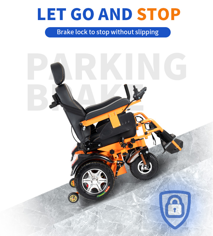 YSE101A electric off road wheelchair