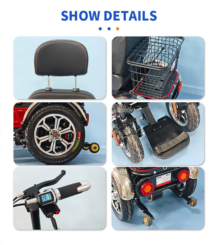 YSE102A High Speed Power Offroad Wheelchair