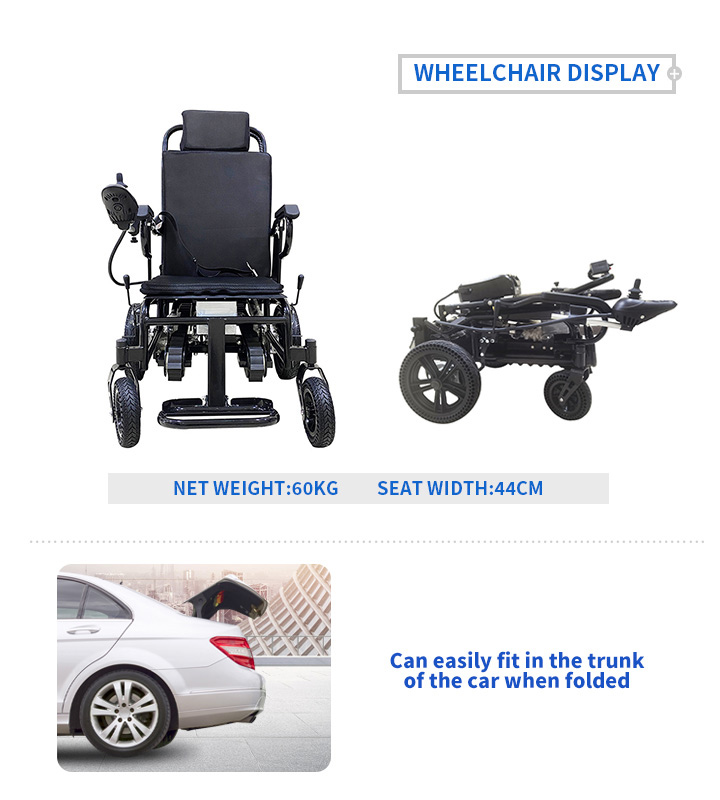 YSE203 Foldable Power Stair Climbing Wheelchair