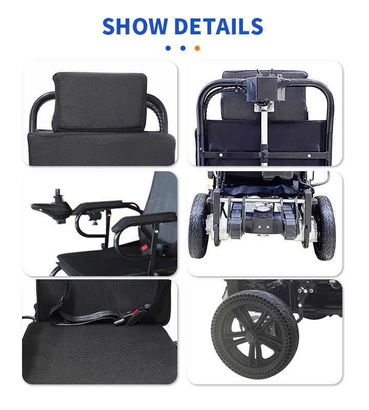 YSE203 Foldable Power Stair Climbing Wheelchair