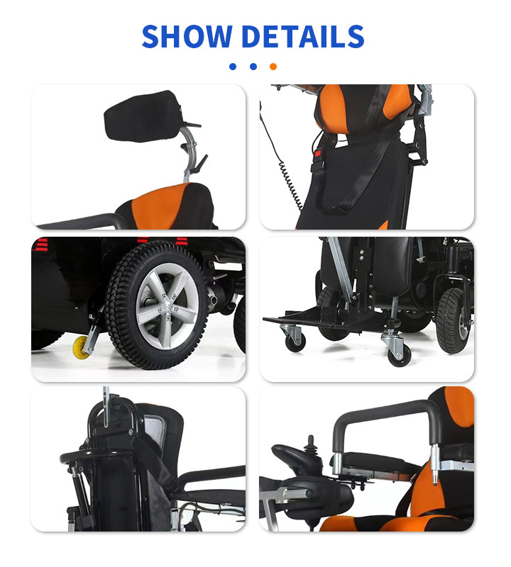 YSE304 Electric Adjustment Reclining and Standing Wheelchair