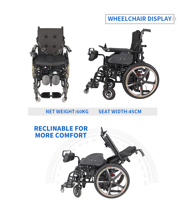 YSE305 Economical Electric Standing Wheelchair