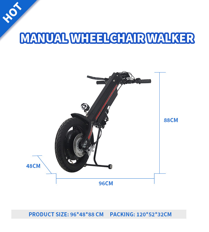 YSH1008 Wheelchair Attachment Electric Handcycle
