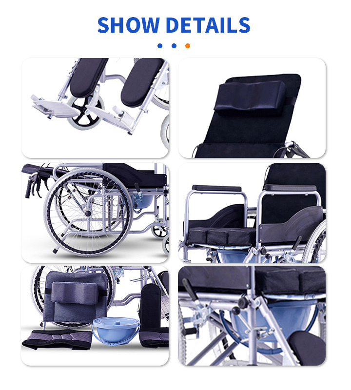 YSM2022 Folding and Reclining Manual Wheelchair