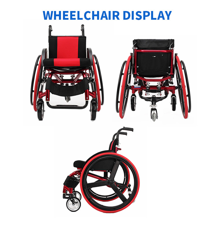YSM2101 Folding Manual Sport Wheelchair