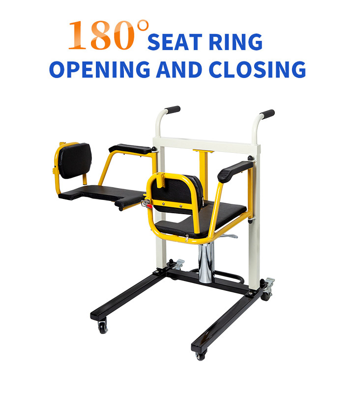 YSM2304 Hydraulic Power Lifting Transfer Wheelchair