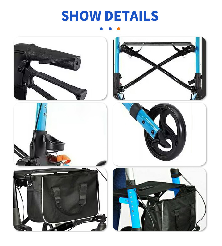 YSW7009 Folding Walker Aid Rollator
