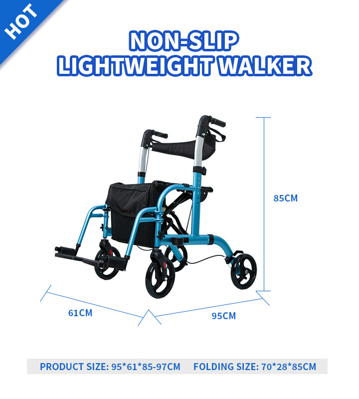 YSW7010 lightweight aluminum rollator
