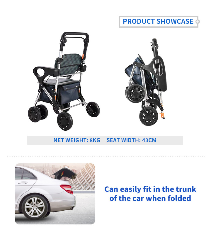 YSW7013 elderly walking rollator
