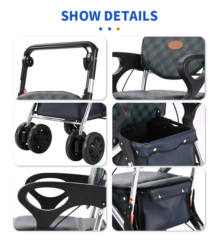 YSW7013 elderly walking rollator