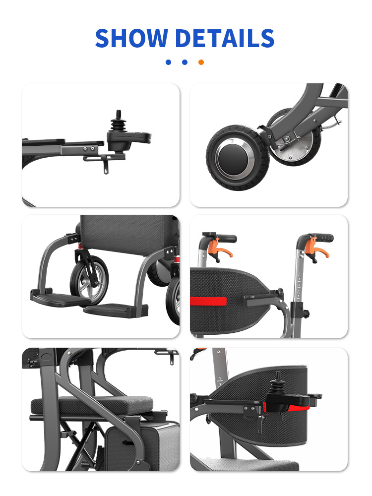 YSW7014 Electric Power wheelchair Walker Rollator