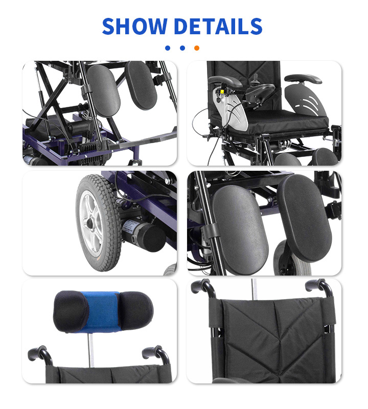 YSE312 Motorized Power Self Lifting Wheelchair