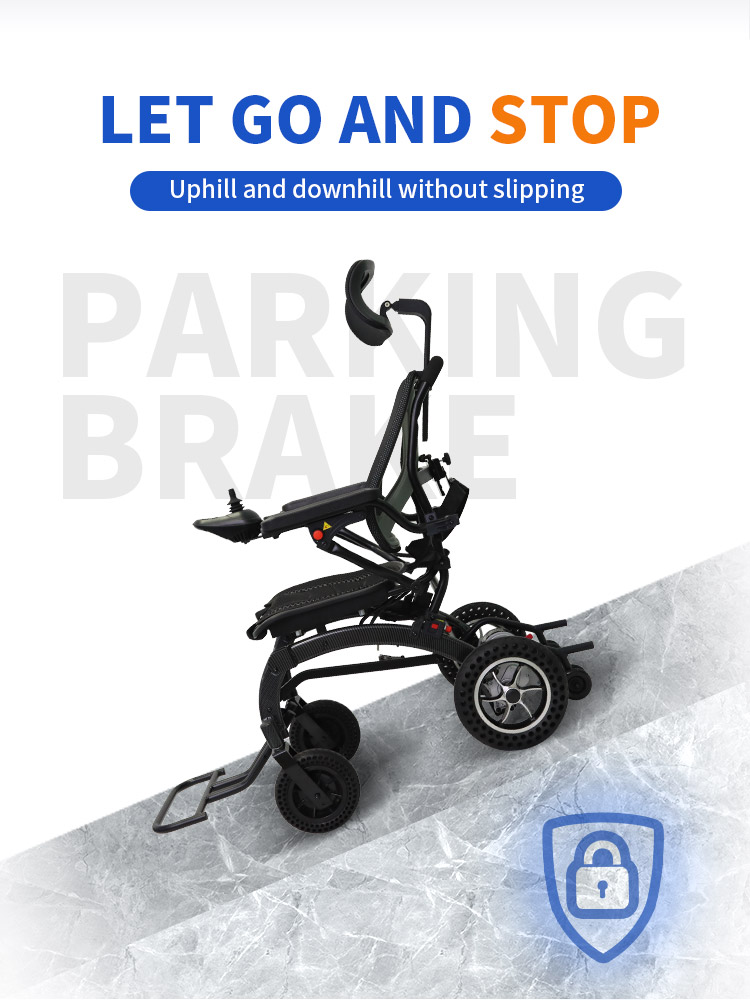 Folding Ergonomic Seat Light Electric Wheelchair YSE143A