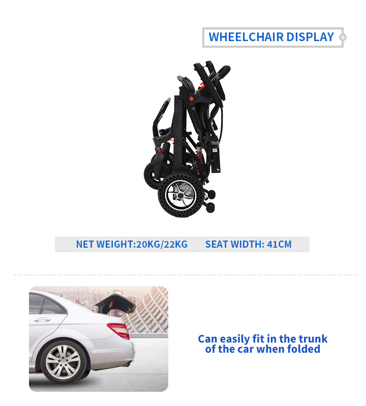 YSE36 Handicapped and Elderly Electric Ergonomic Wheelchair