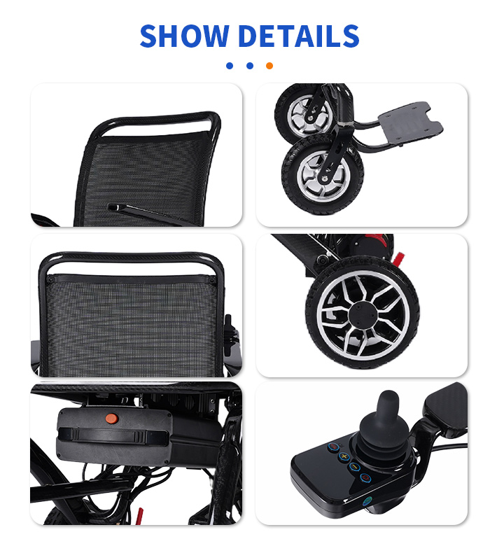 YSE146 Lightweight Carbon Fiber Electric Wheelchair