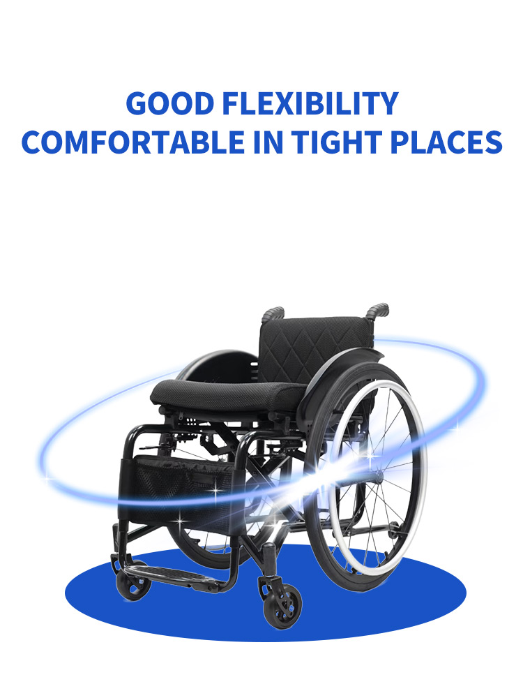 YSM2113 Sport Foldable Lightweight Wheelchair