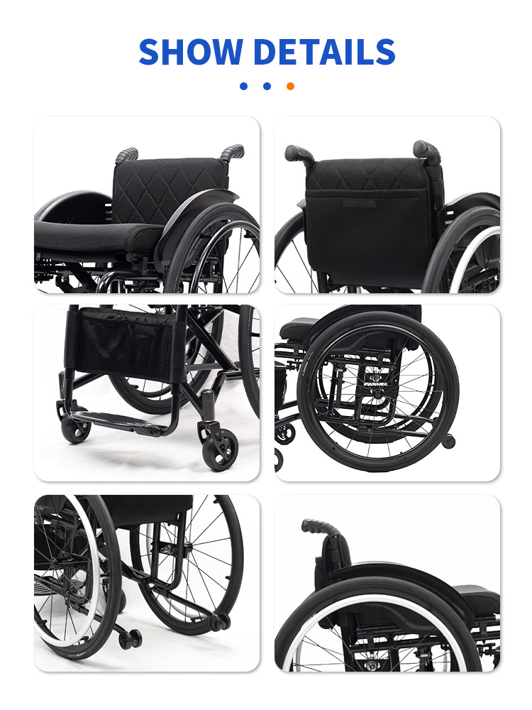 YSM2113 Sport Foldable Lightweight Wheelchair