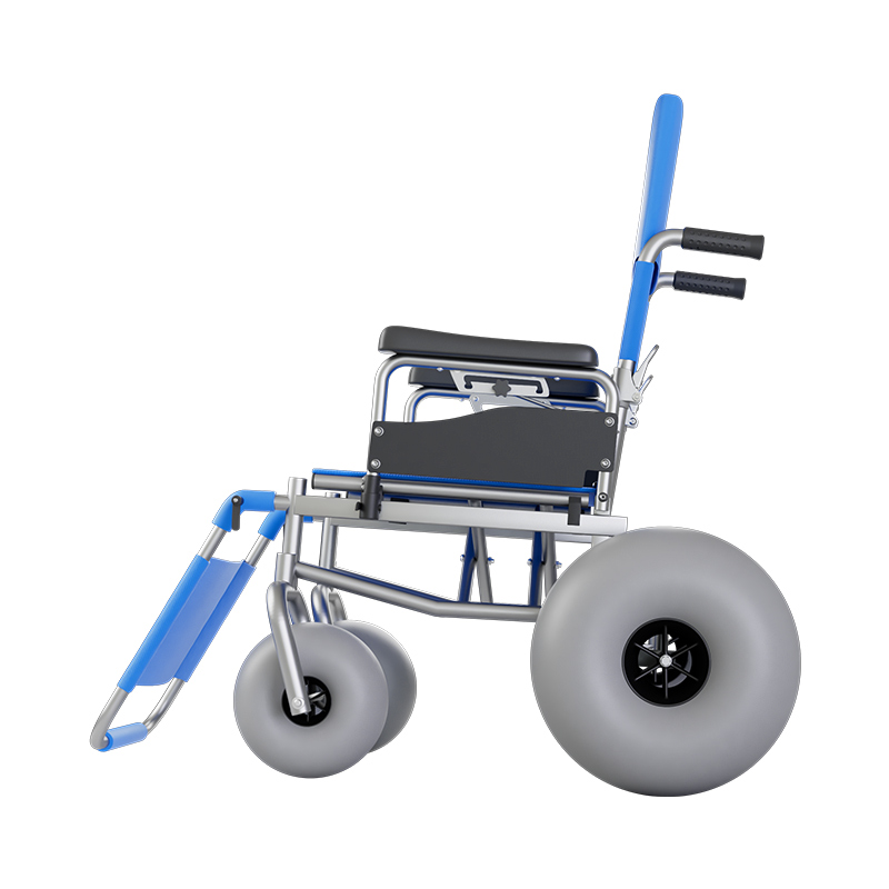 YSB01 folding and reclining beach wheelchair