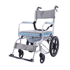 YSM2058 Shower and Commode Folding Manual Wheelchair
