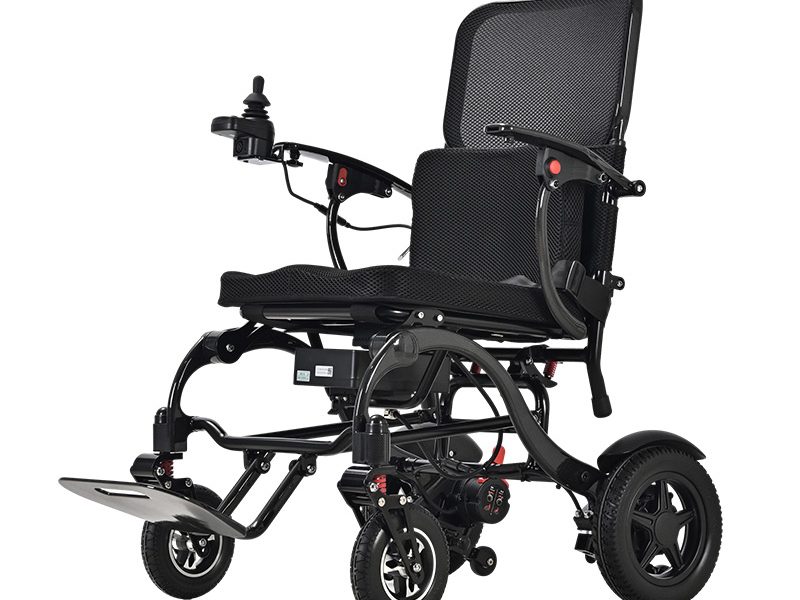 YSE140 power folding lightweight carbon fiber wheelchair