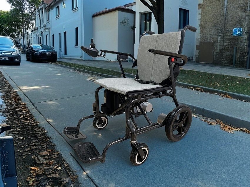 yse139 light weight electric carbon fiber wheelchair