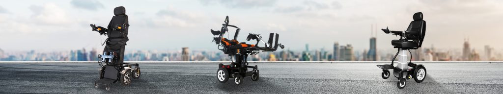 electric lifting wheelchair and standing wheelchair