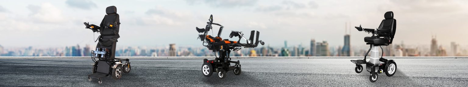 electric lifting wheelchair and standing wheelchair