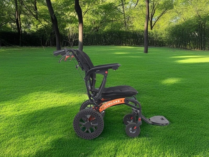 YSM2029 Ergonomic Seat Portable Airplane Wheelchair