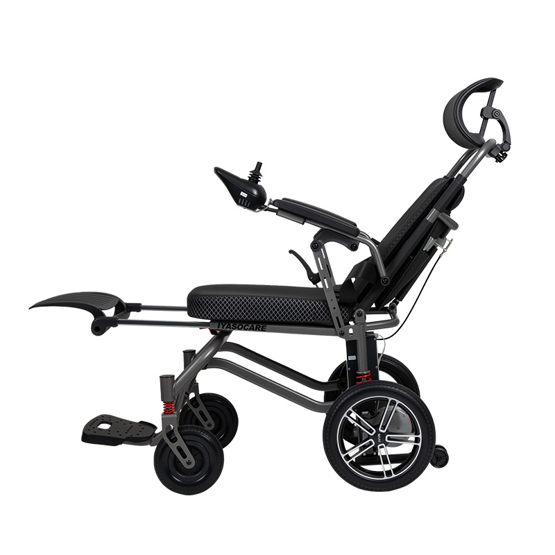 YSE148 Lying Down Electric Foldable Wheelchair